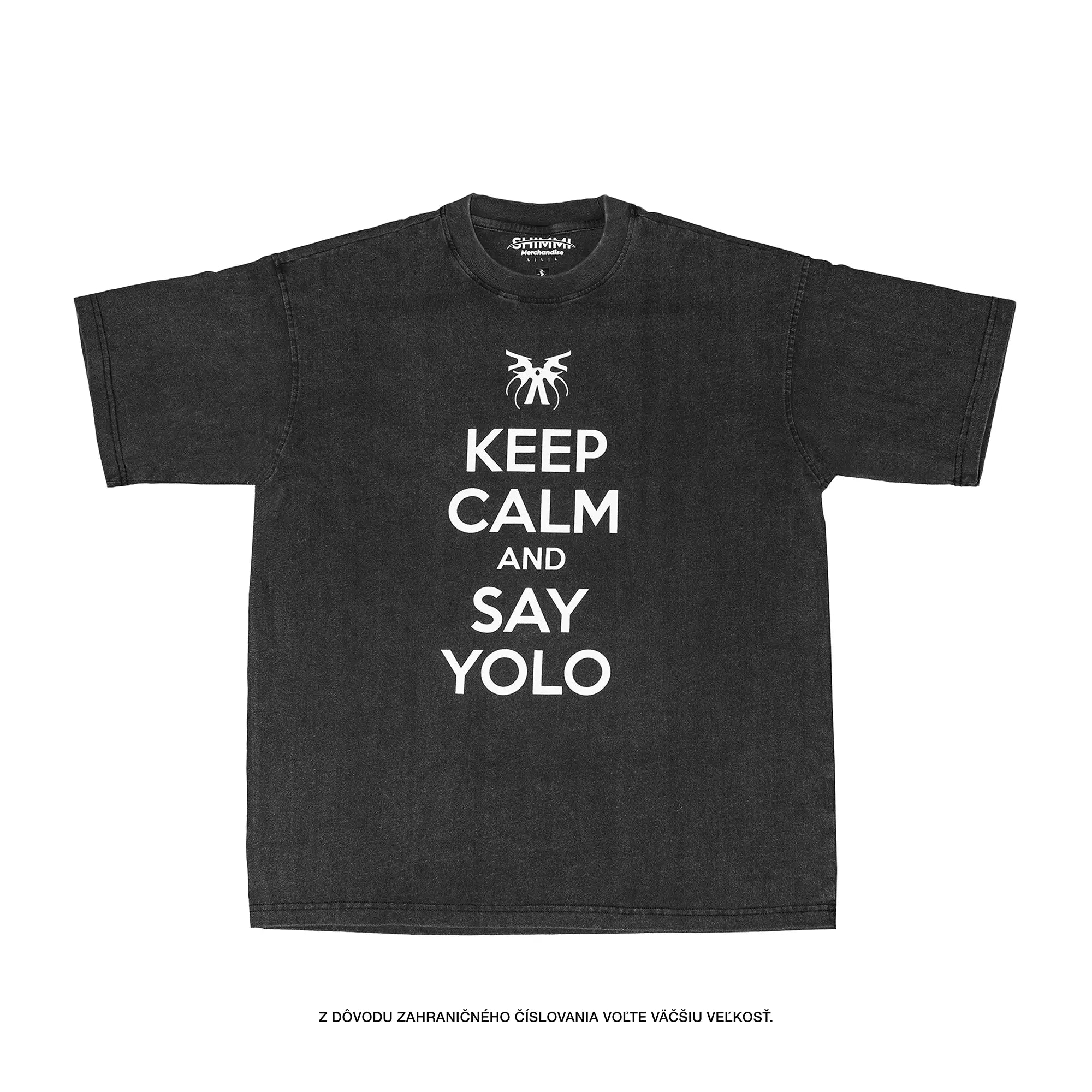 KEEP CALM WASHED TEE