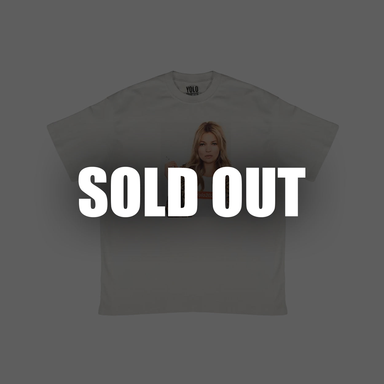 KATE MOSS TEE WHITE
