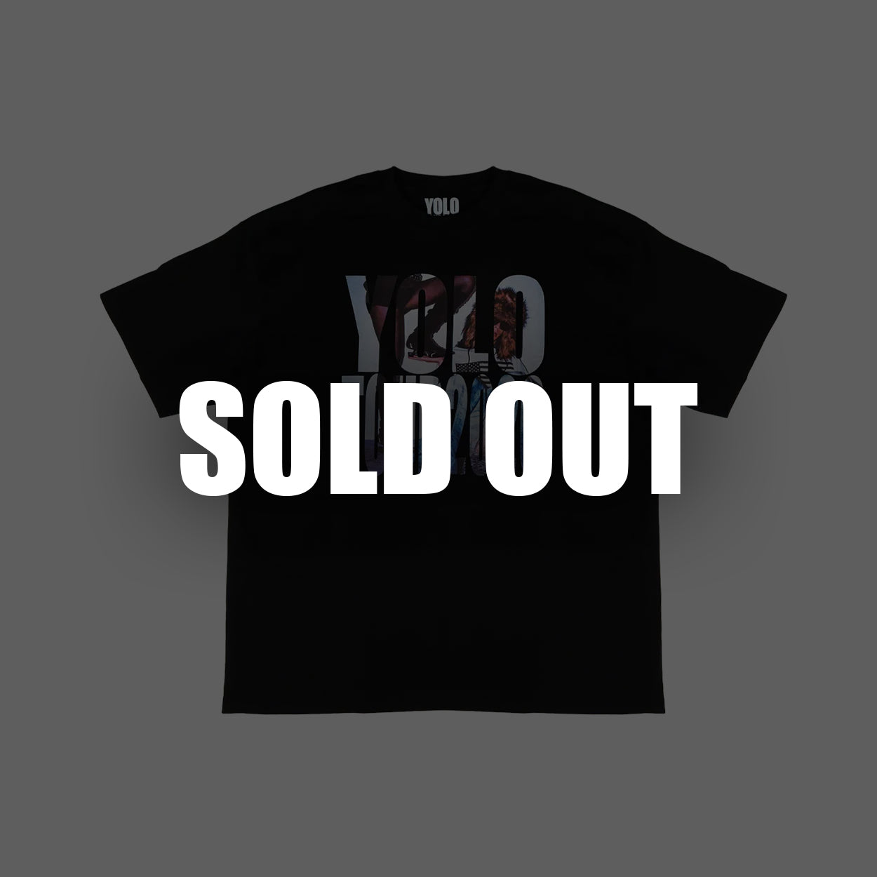 YOLO TOUR 2026 TEE BLACK